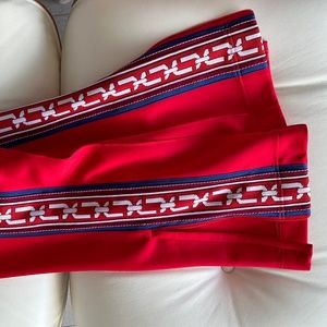 Marc Jacobs Red Track Pants. Size 0. Fits sizes 4 or 6, though.